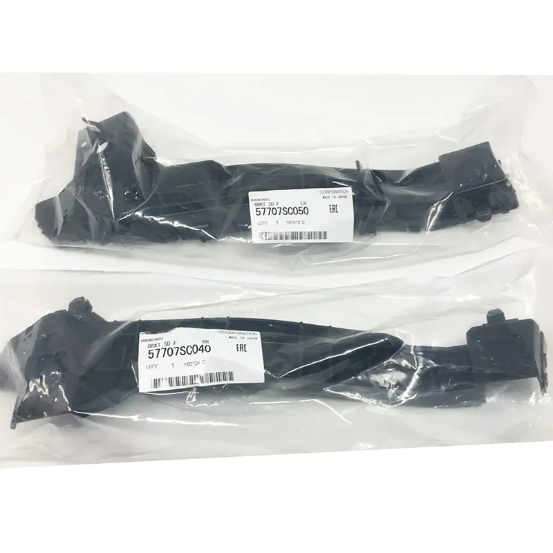 

57707SC040 57707SC050 New Genuine Front Left and Right Side Bumper Bracket Set For Subaru Forester 2009-2013