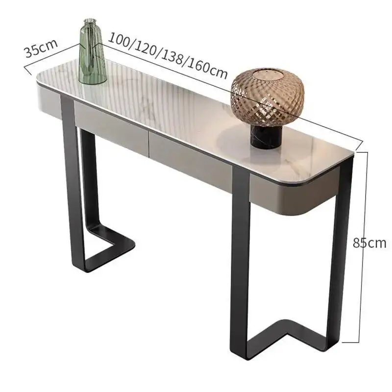 

Exquisite Classic Entryways Table European Storage Simple Glamour Console Table Beauty Trendy Schreibtisch Living Room Furniture