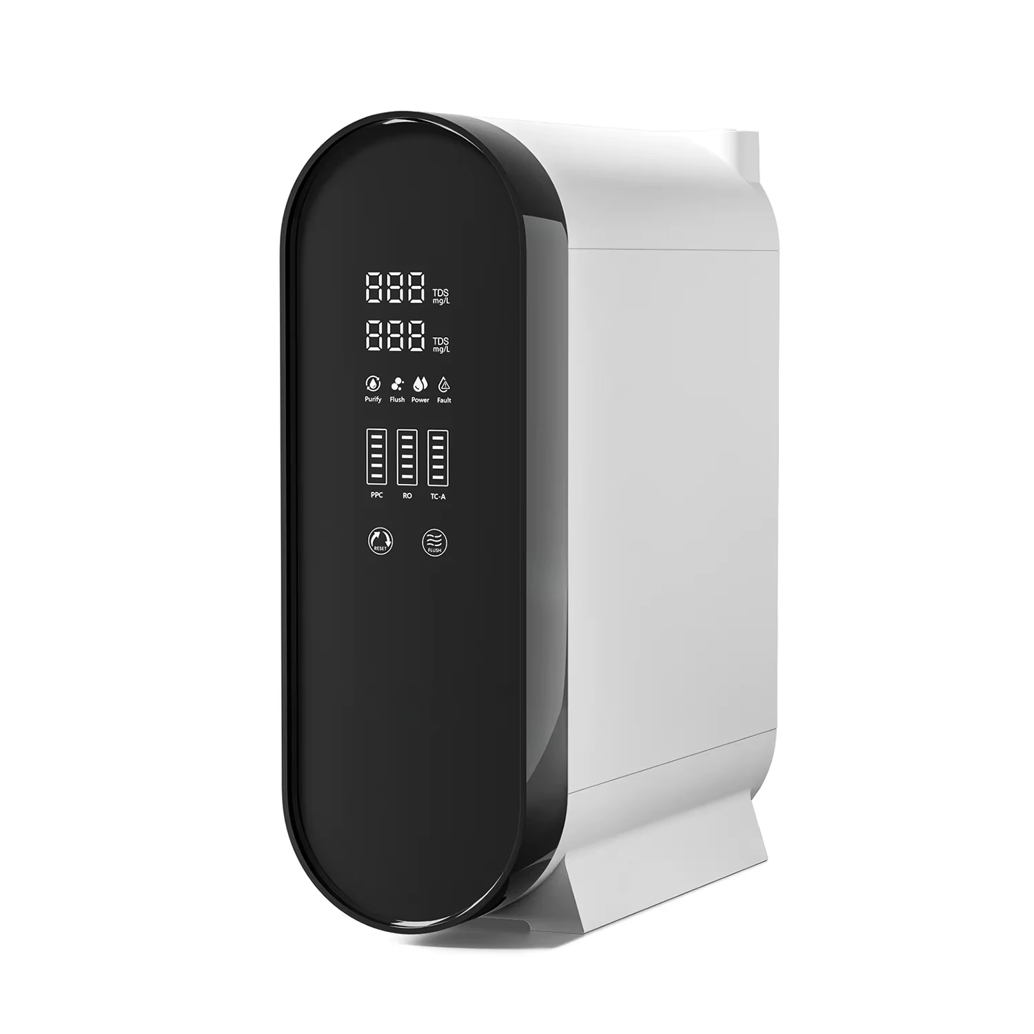 TX600-A 400-800GPD Excellent Filtration Performance Easy Installation TDS Display Sink Tankless RO Water Filtration System
