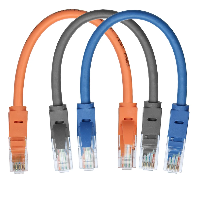 20 ซม. 30 ซม. 50 ซม. สั้น CAT 6 RJ45 สายเคเบิลเครือข่าย Lan Ethernet Patch Cord