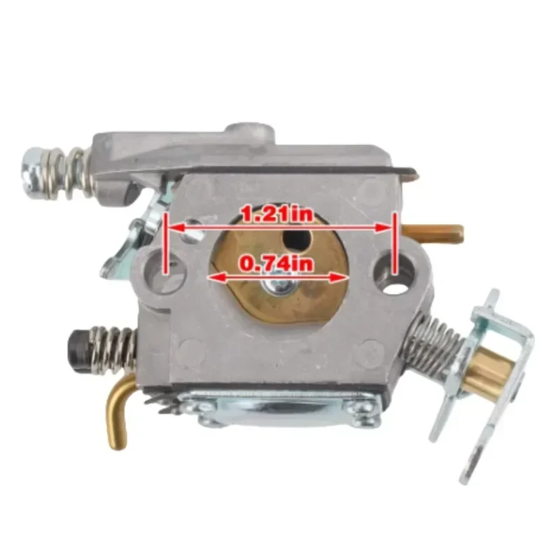 New Carburetor 42cc Chainsaw 2.6 CID / 42CC Engine 18 Inch Bar WT-891 Carburetor