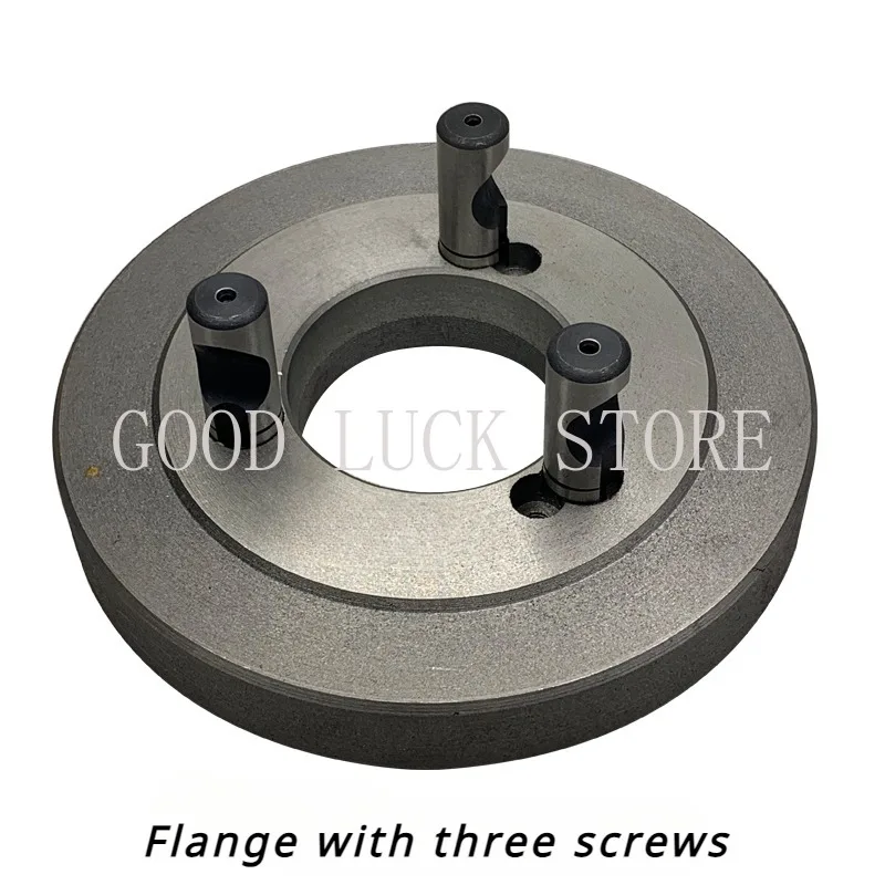 D4-160 D4-200 D Type Lathe Spindle Flange Chuck Connecting Plate Transition Plate Pull Rod Screw Three Jaw Chuck Connecting