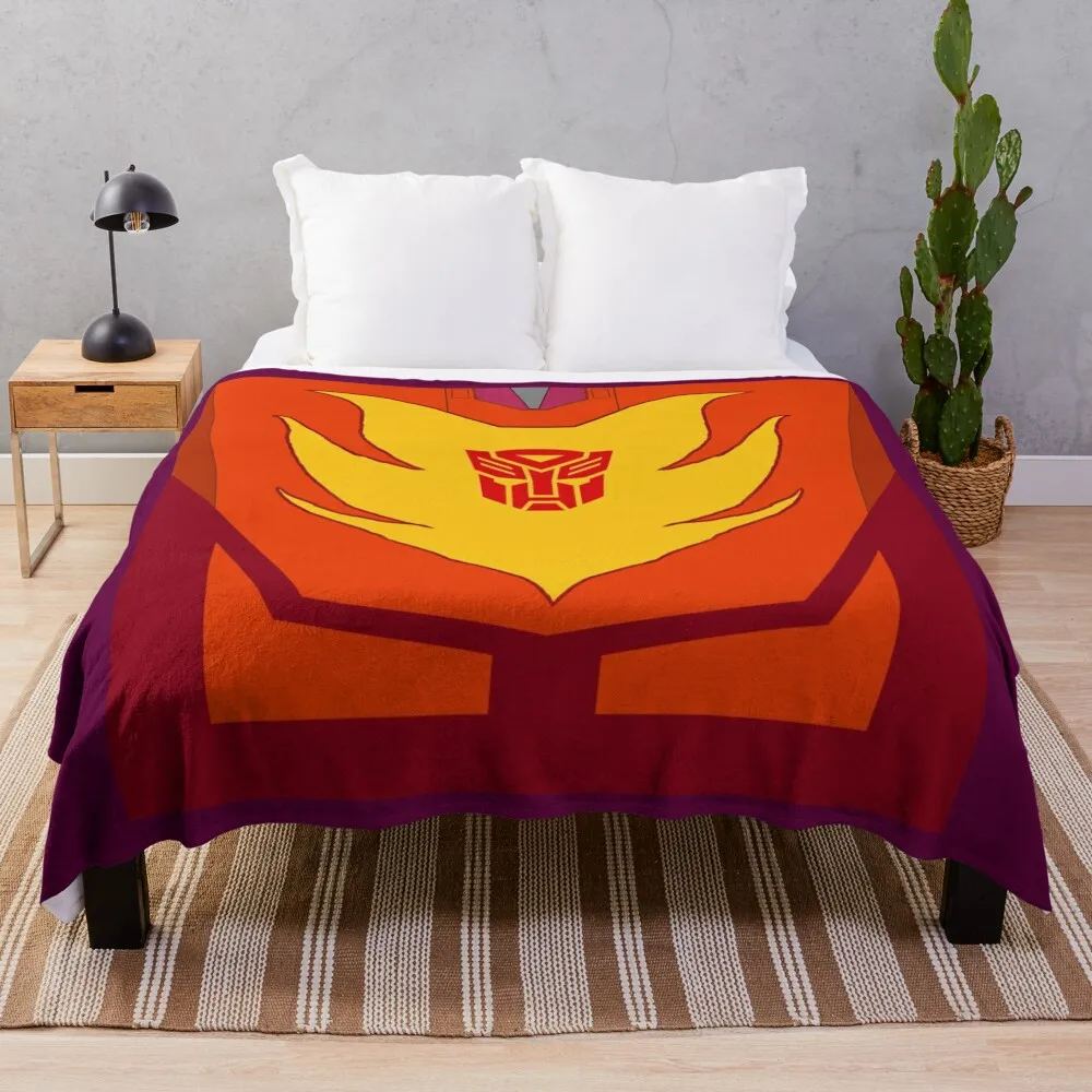 

Transformers G1 Hot Rod flames Throw Blanket Luxury St Shaggy christmas decoration Soft Plaid Blankets