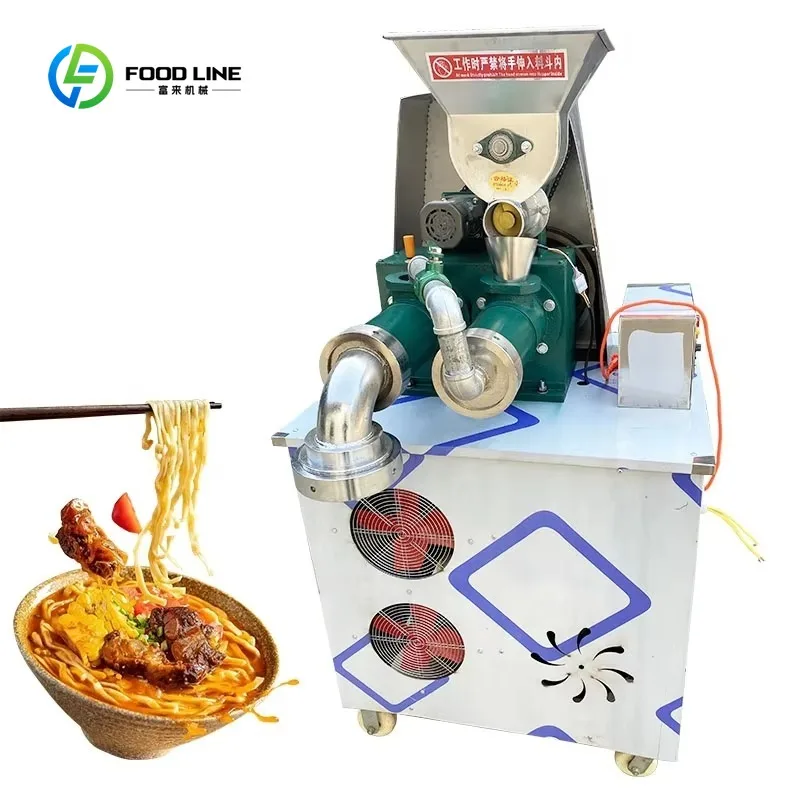 Customized Industrial Large Capacity Corn Noodle Making Machine Rice Noodle Maker Machine Noodles Vermicelli Extruder Machine