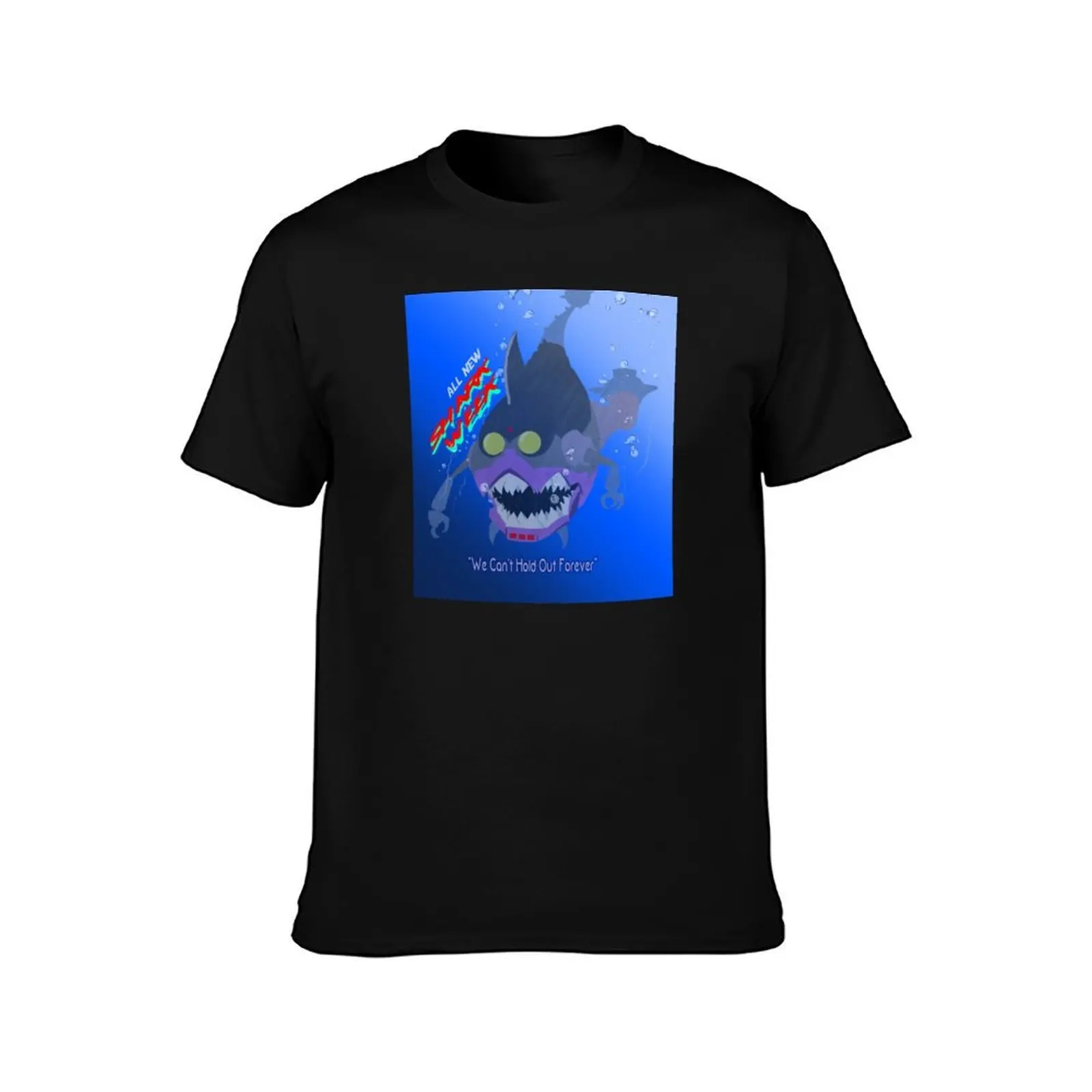 All New Sharks Week T-Shirt, Summer Casual Cotton Tee, Oversized Streetwear Tops, Vintage Graphic Print, Loose Fit Short Sleeve