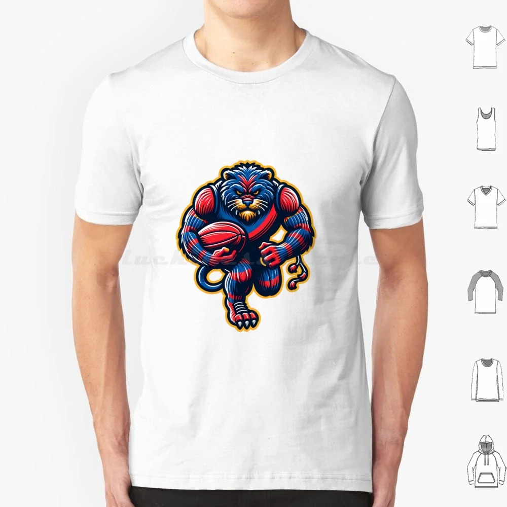 تسمانيا لكرة القدم تي شيرت الرجال النساء الاطفال 6xl Afl تسمانيا فوتي الشياطين كرة القدم قواعد الاسترالية نادي تسمانيا الأسترالية #1