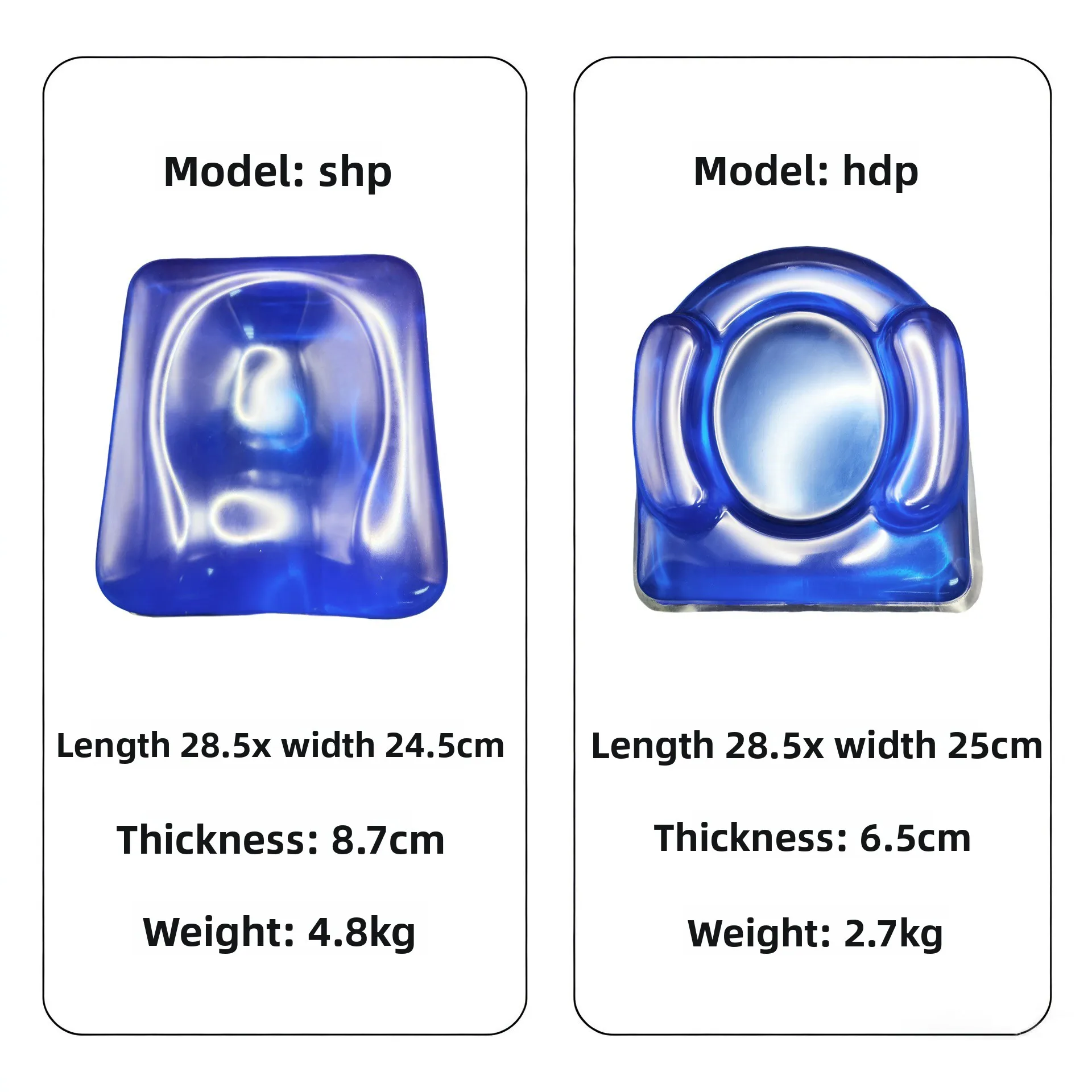 Gel Head Positioner Pad Set – Silicone/PU Cushion for Eye & Head, Pressure Ulcer Prevention, Operating Table & Bedridden Use