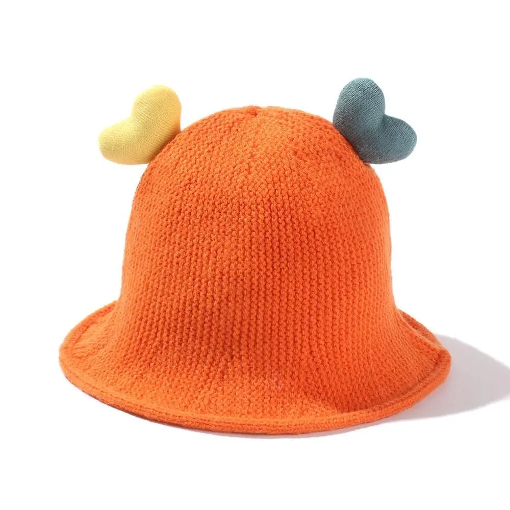 

Toddler Crochet Hat Warm Bucket Hat Cute Thickened Baby Children Fisherman Hat Soft Warmer Bonnet Newborn Toddler