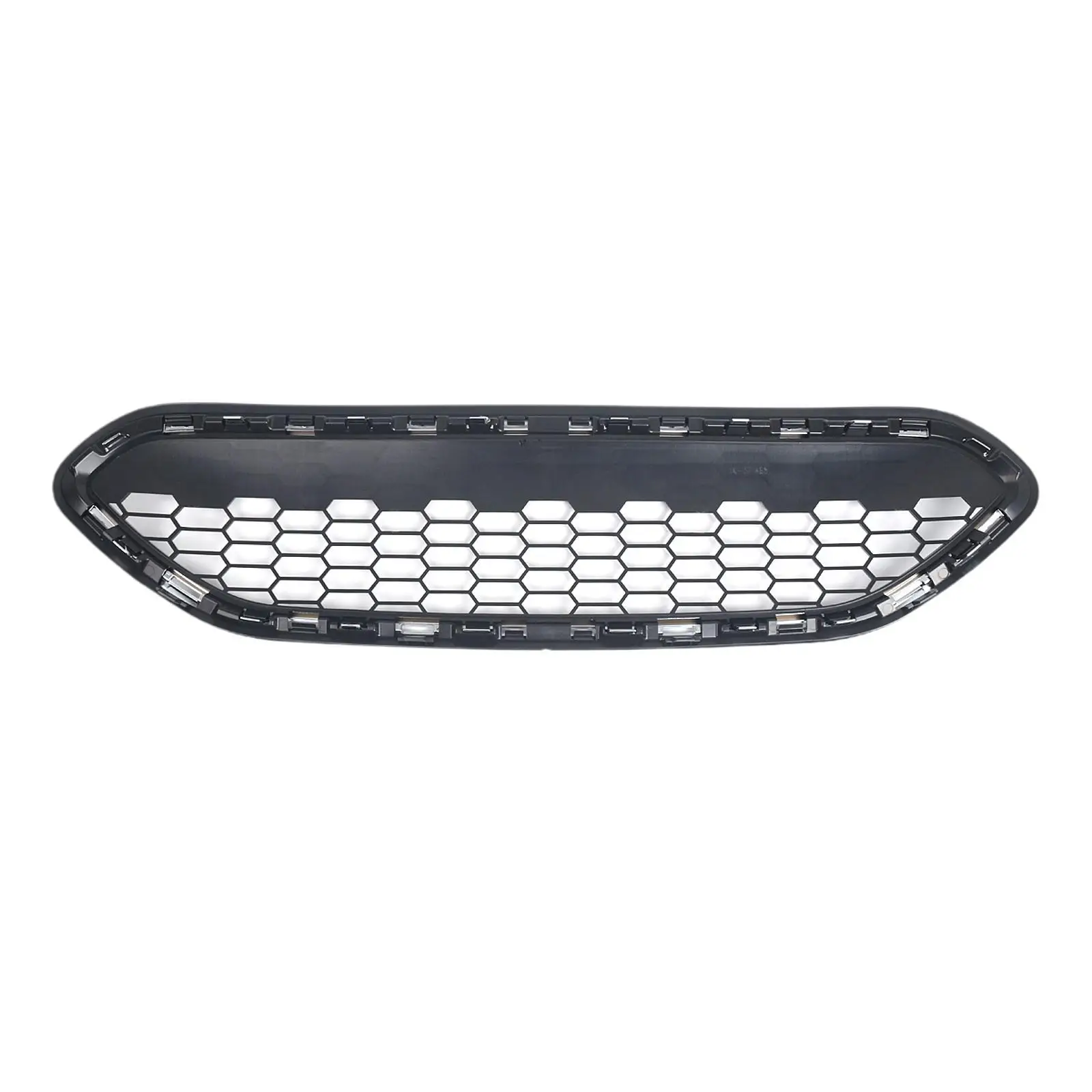 Front Center Grille Grill D2bz17E810AA Auto Accessories Easy to Install Sturdy Replaces for Ford(US Model) 2014-2019 Fiesta