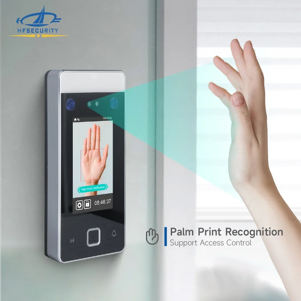 Palm Scanner HFSecurity FR05M Smart Automatic Face Recognition Card Reader Biometric Access Control Products