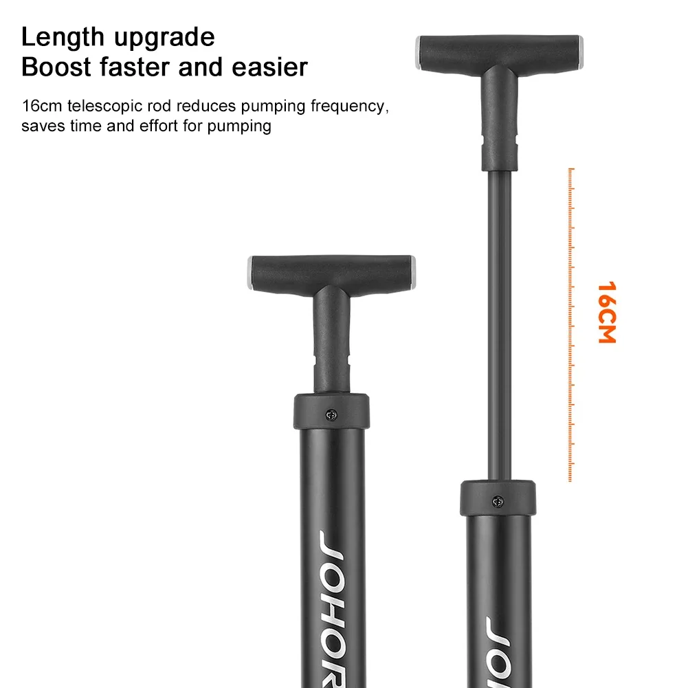 Ball Hand Pump Portable Basketball Air Pump Compact Football Inflator Multifunction for Basketball Football Volleyball