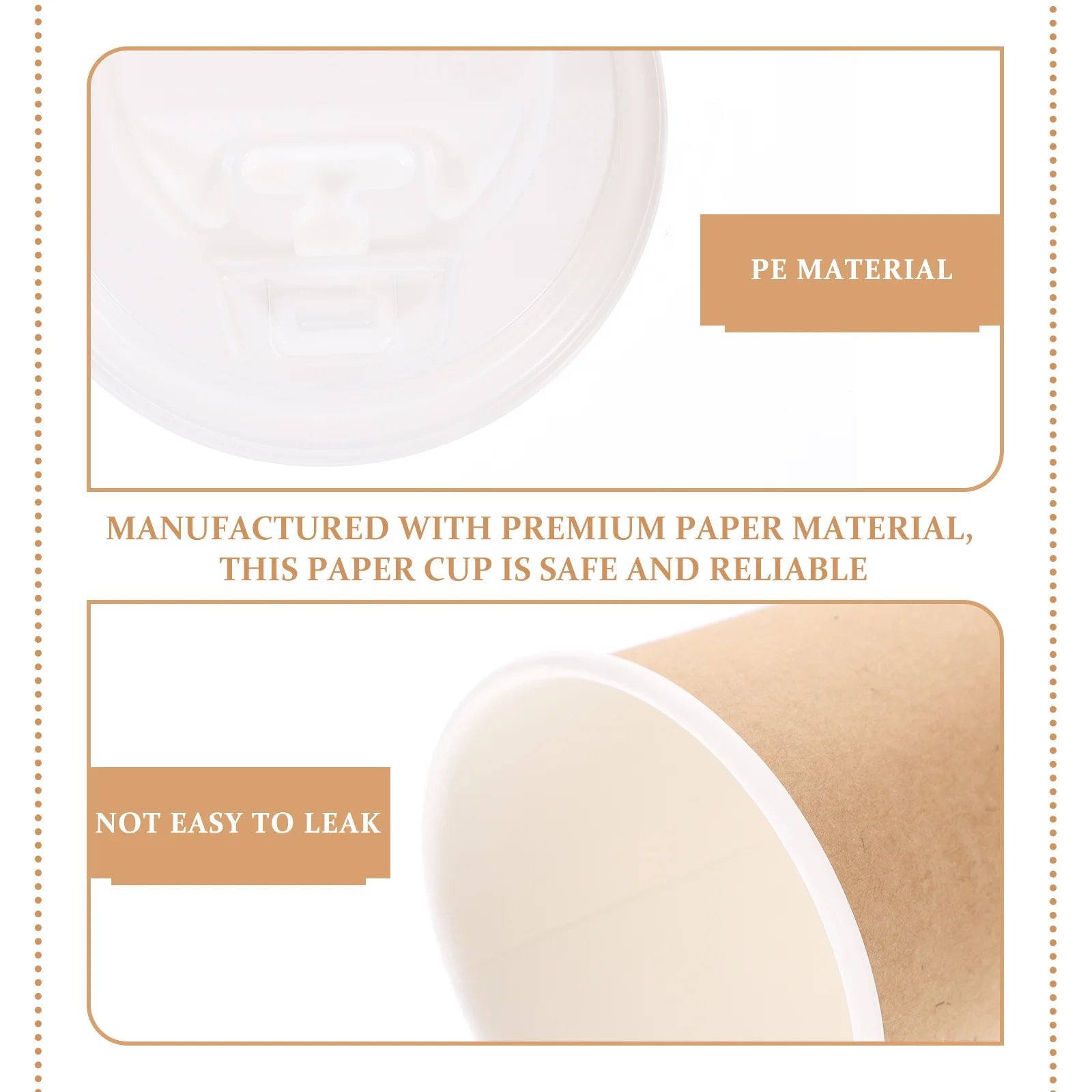 

1 set Double Wall Paper Cups Small Disposable Coffee Cups For Party Wedding Festival Cold Drink Hot Tea Birthday Baby Shower