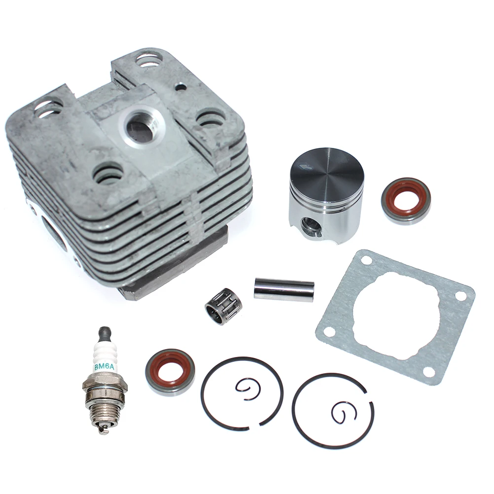 Kits de Pistão do Cilindro para Roçadeira Stihl Clearing Fs200 Fs200r 4134 020 1212 4134 020 1207 38 mm