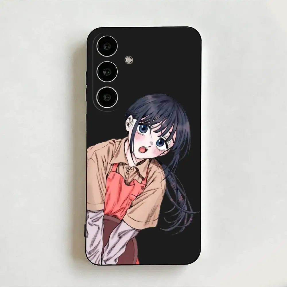 Funda para teléfono con diseño de flor fragante que florece con dignidad, para Samsung Galaxy A73,A72,A71,A70,A53, otros modelos, carcasa negra suave