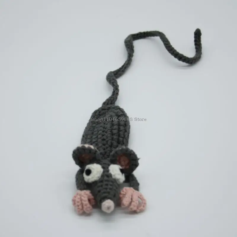 Marcadores página feitos à mão crochê para crianças, presente aniversário, leitor, amante livros