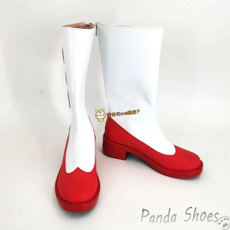 Cardcaptor Sakura Kinomoto Sakura Cosplay Shoes Sakura Cos Rose Long Boots Cosplay Anime Costume Prop Shoes for Con Halloween