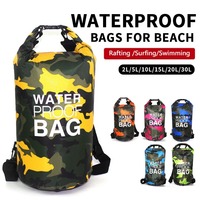 30L 20L 15L 10L 5L Waterproof Dry Bag for Kayak Swimming Trekking Boating Floating Gym Bags Beach Accessories Rafting Bag