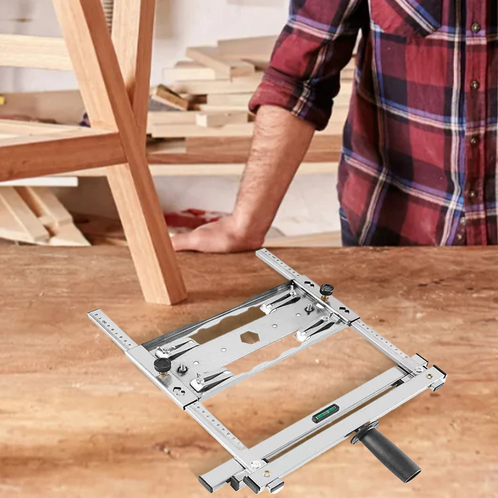 Placa de carpintaria cortador guia de corte ferroviário moagem posicionamento rápido placa de apoio placa de corte ferramentas para trabalhar madeira