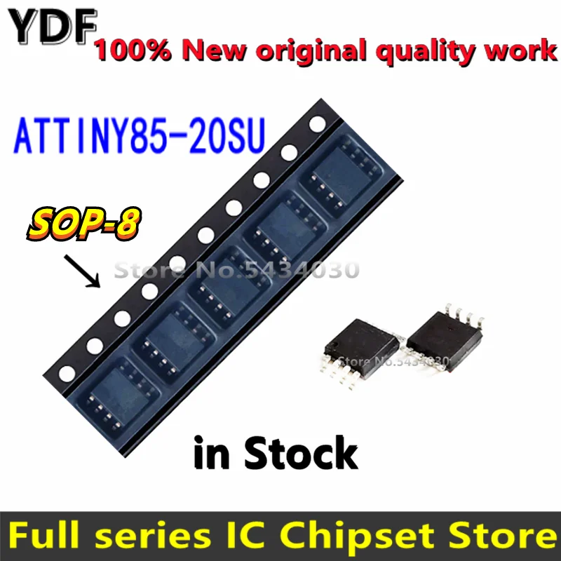 100% New ATTINY85-20SU ATTINY85 20SU ATTINY85-20 TINY85-20SU TINY85 20SU sop8