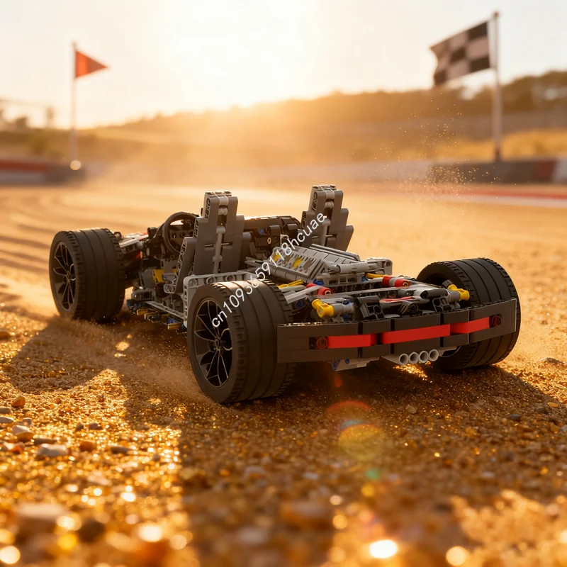 

1659pcs MOC Flat AWD Chassis Technical Model Building Blocks Architecture DIY Creative Christmas Gift Idea Toy Education Kids