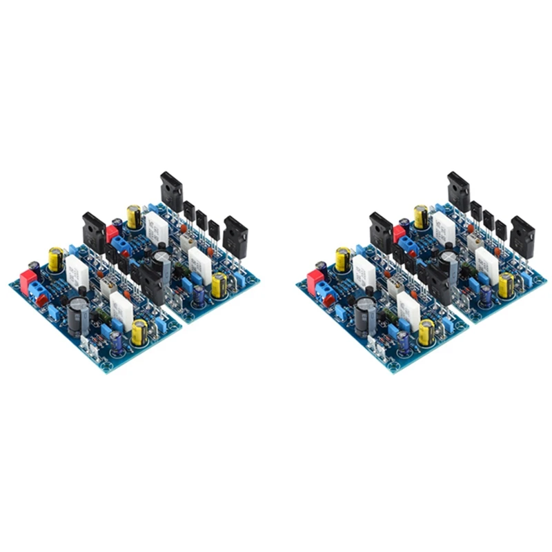 

2Pair Power Amplifier Board 100Wx2 Amplificador IRF240 FET Class A Power Amplifier Audio Board Amp For Home Sound