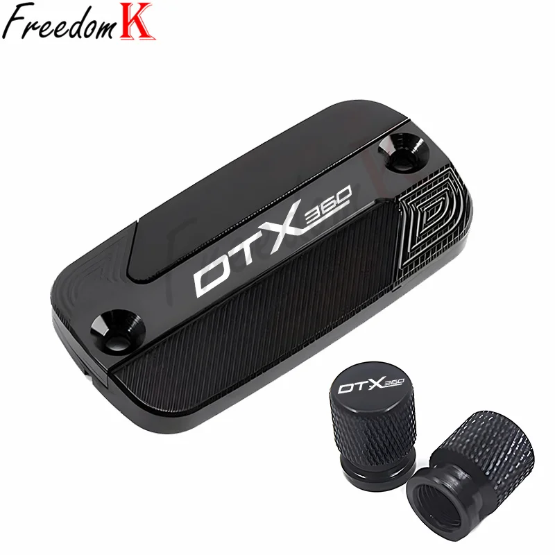 Fit For KYMCO DTX 360 DT X360 360 TCS DTX360 2022 2023 Scooter Motorcycle CNC Front Brake Reservoir Fluid Tank Oil Cup Cover