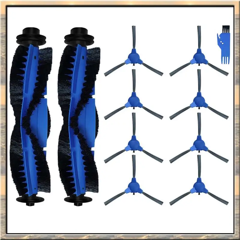 

Для робота-пылесоса Ecozy RV-SG250B, самоопорожняющегося и комбинированного ролика швабры, основная щетка, край вращения, боковая щетка, запасная часть Jan.