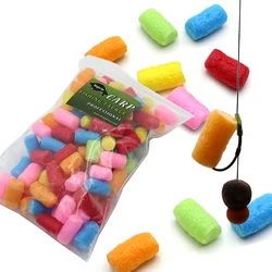 PVA Nuggets para a pesca da carpa, dissolução da água, Pop Up Boilies, Hair Rig Lure, Equipamento de pesca, acessórios, 1 saco