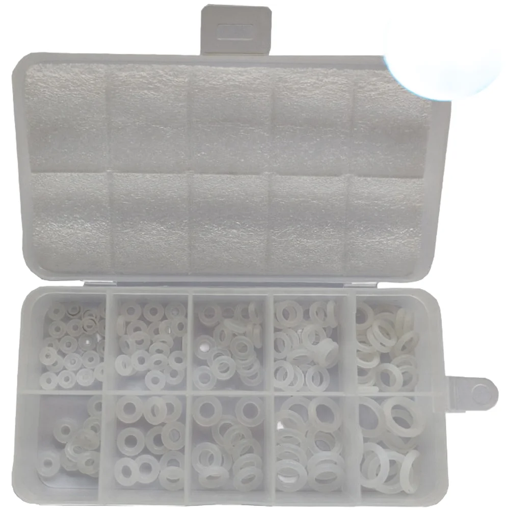 150pcs White Silicone O Rings Seals Kit For  Machinery And Household Appliances Repair Accessories Hand Tools