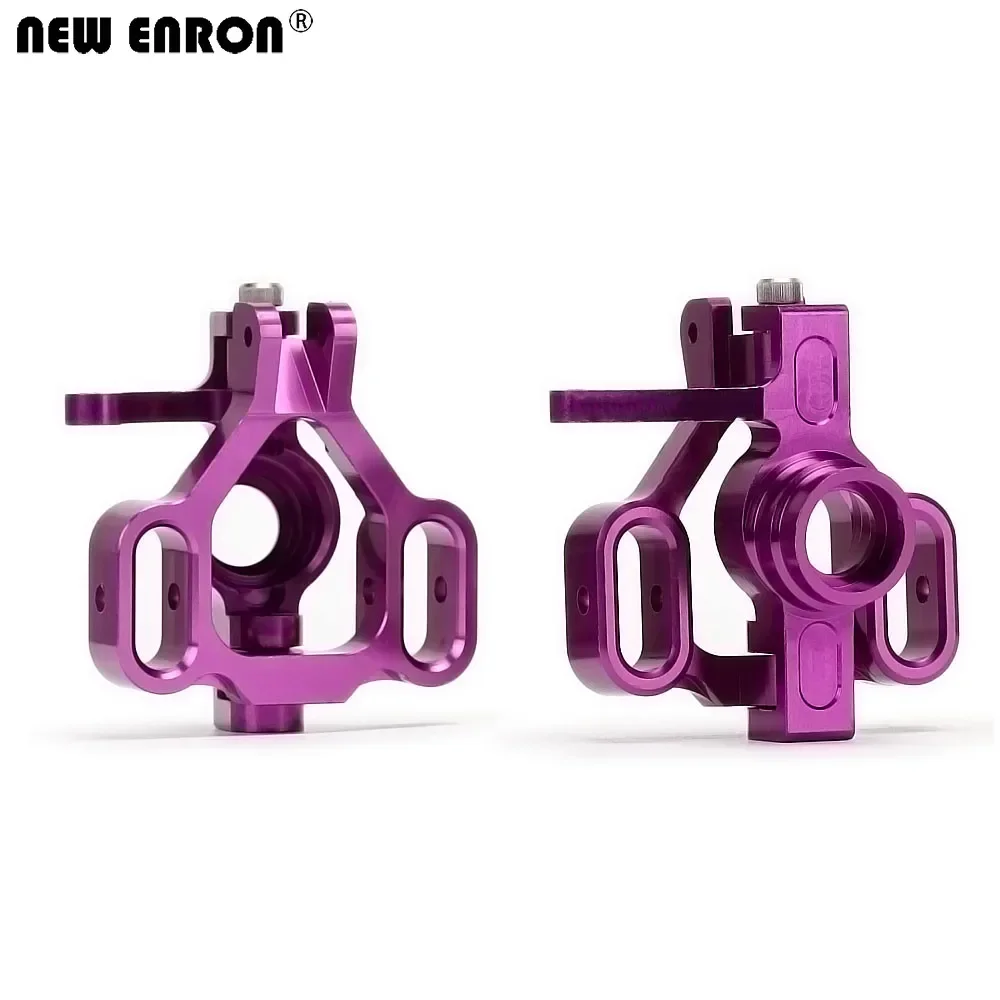 NEW ENRON 4Set Purple Alloy Front & Rear Knuckle Arm & C-HUB #85048 for RC 1/8 HPI SAVAGE Flux HP 2350 XL X 4.6 5.9 21 25 SS 4.1