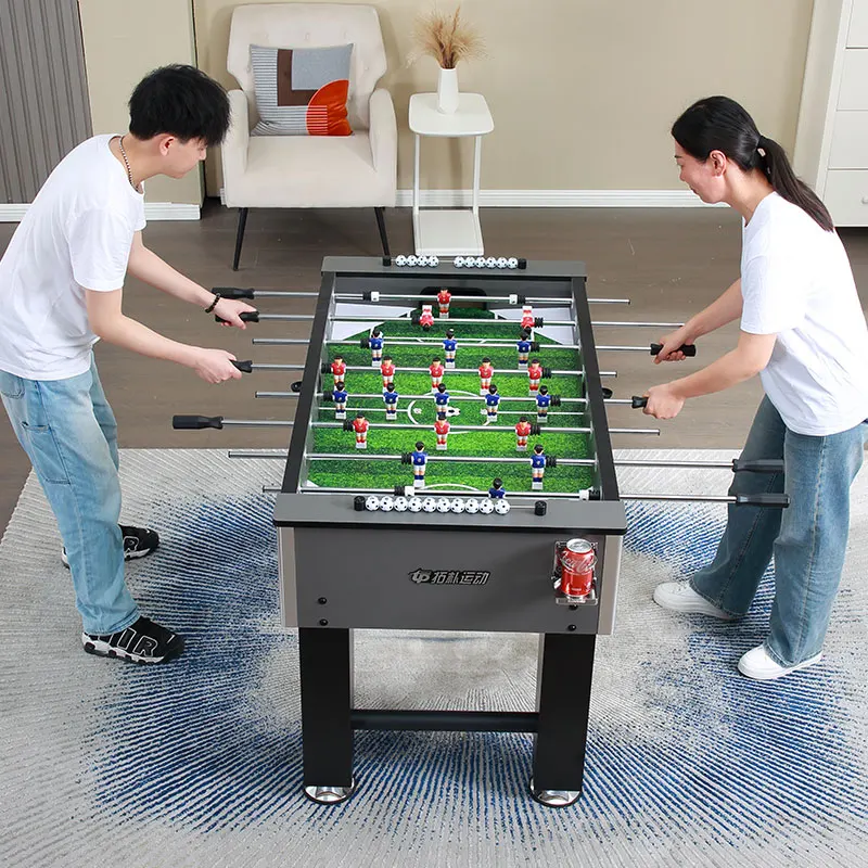 Hot Selling 55 Inch Foosball Table Soccer Game, Standard Size Baby Foot Soccer Table, Luxury Soccer Football Table