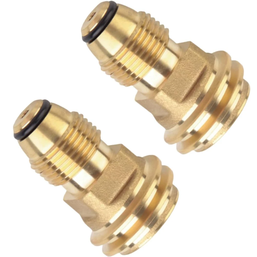 

Connector Gas Stove Adapter Heavier Propane Gas Adapter Portable Multi-function Convenient for Outdoor Indoor Equipment