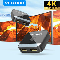 Vention HDMI 2.1 Swicth 8K HDMI Switcher 2 in 1 Out for Xiaomi Mi Box TV Box PS5/4 Blu-Ray Player Fire Stick Roku HDMI Splitter