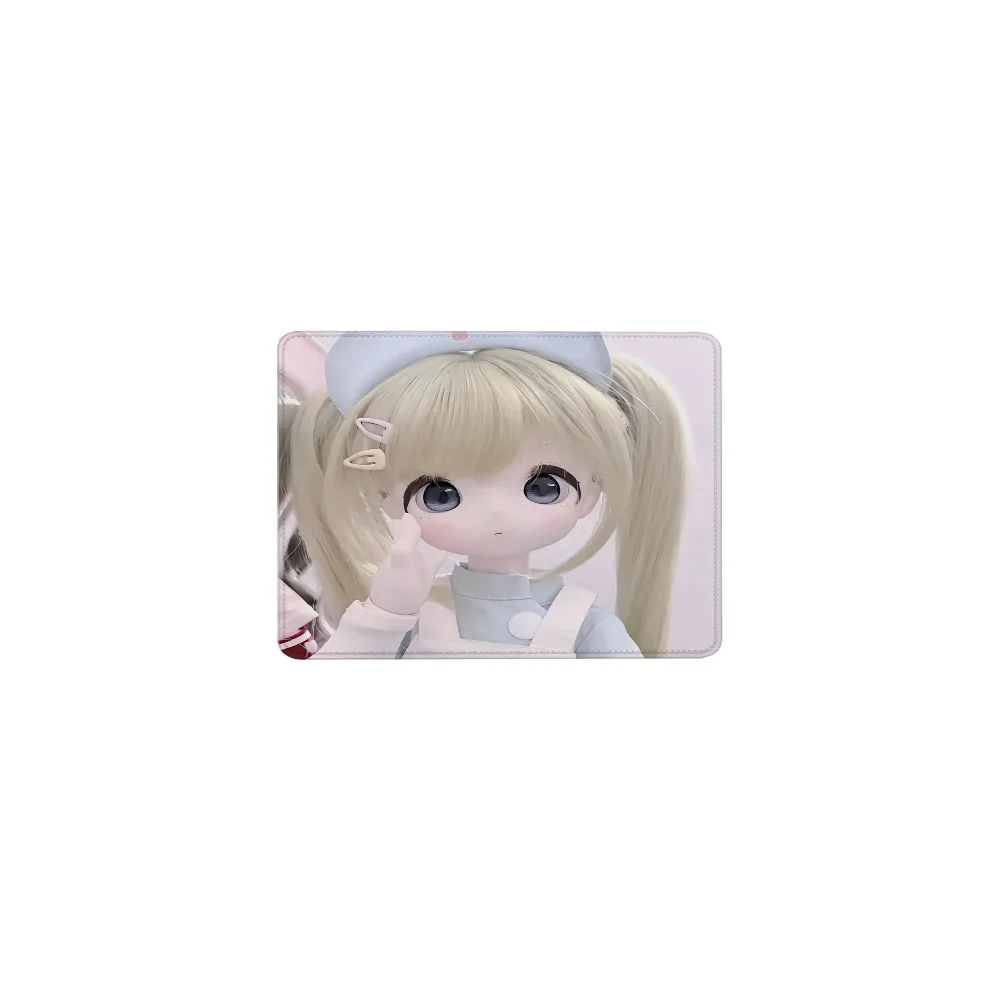 Small Cute Anime Computer Mouse Pad Gaming Mat Barbie Dolls Office Desk Accessories Mousepad Gamer Offices Mats Gadgets Mause