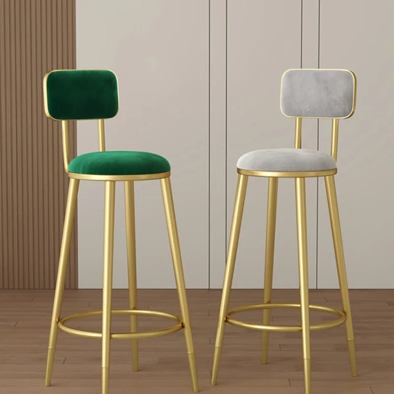 Bar Stool Outdoor Minimalistic High Designer Modern Bar Stool For Kitchen Make Up Sillas Para Barra De Cocina Home Furniture