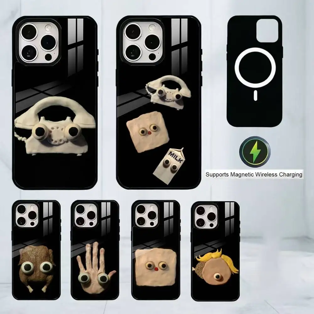 J-Jack Stauber Album Phone Case For iPhone17,16,15,14,13,12,11 Plus,Pro Supports Magnetic Wireless Charging