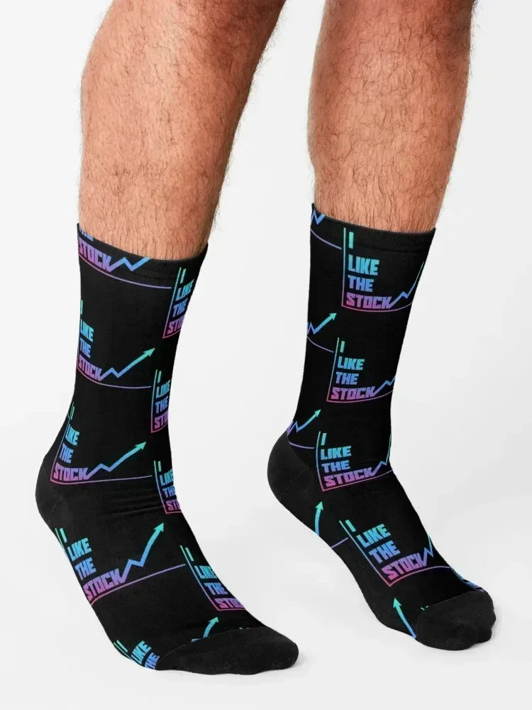 I LIKE THE STOCK Socks christmas gift New year's sheer Rugby Luxury Woman Socks Men's