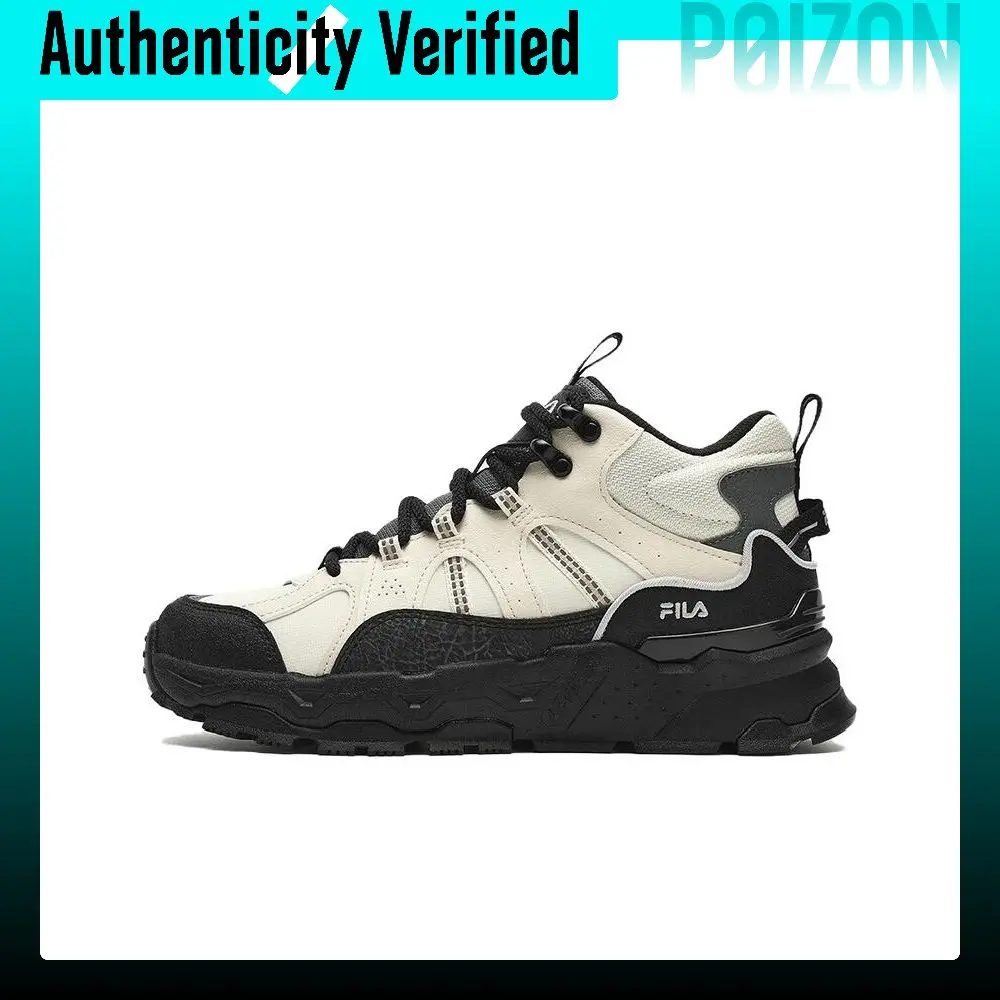 FILA Trek 1S Casual Shoes Women's Mid-top Black White F12W342129FBW