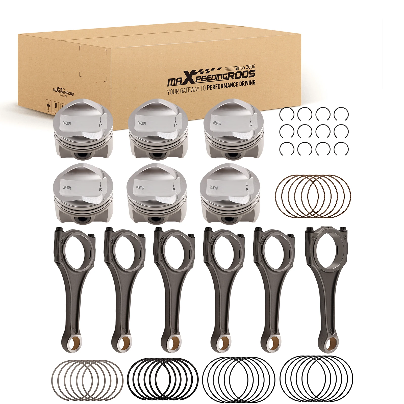 

Engine Rebuild Kit for Audi Q7 SQ5 3.0L V6 Sport Utility 2011-2017 06E198401E Engine Rebuild Components 06E198401J