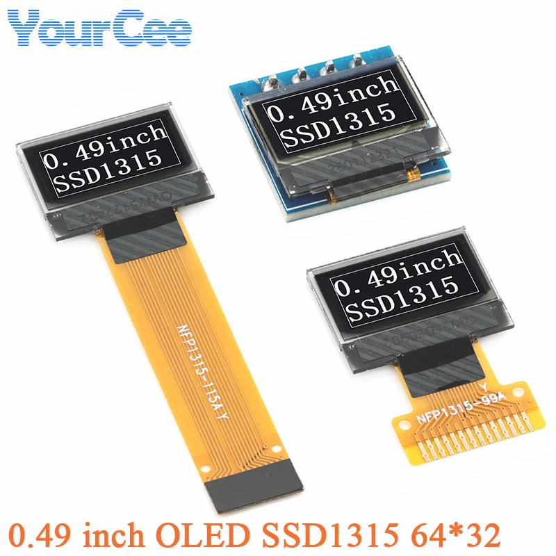 0.49 inch OLED LCD Screen Display Module 4Pin 0.49