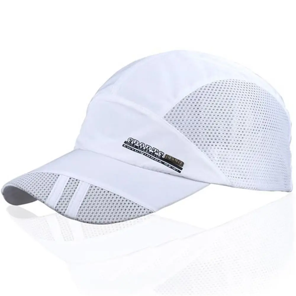 

Sun Protection Trendy Summer Sport Cap Adjustable Korean Style Breathable Mesh Caps Quick Dry Mesh Cap Baseball Hat Visor Cap