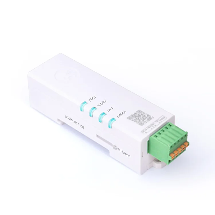 USR-DR154 Dr152 Din Rail 4G LTE Modems Industrial Cellular Modem Supports RS485 RS232 Port