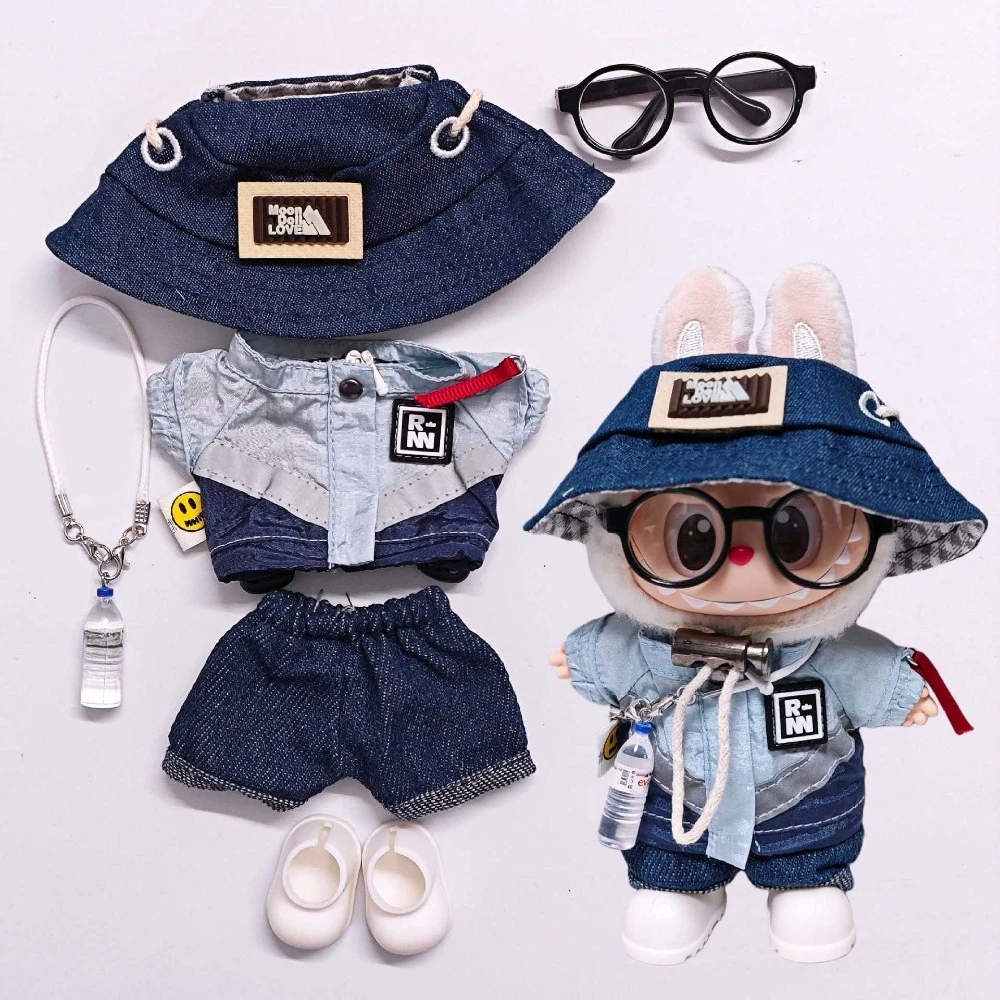 For 15/17cm Labubu Doll Clothe - огляд і ціна Party Games 15 In 1