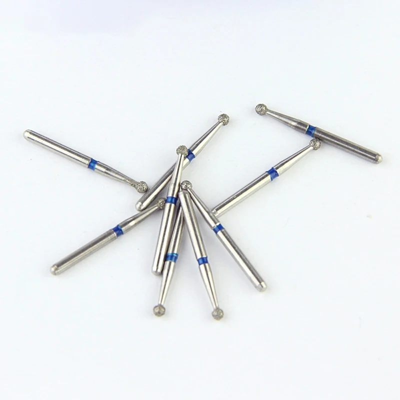 10 Teile/los Dental Diamant Bohrer Bohrer 39 Größen 1,6mm für High Speed Handstück Stomatologie Abteilung Zahnmedizin Schleifen Werkzeuge – Detail 8