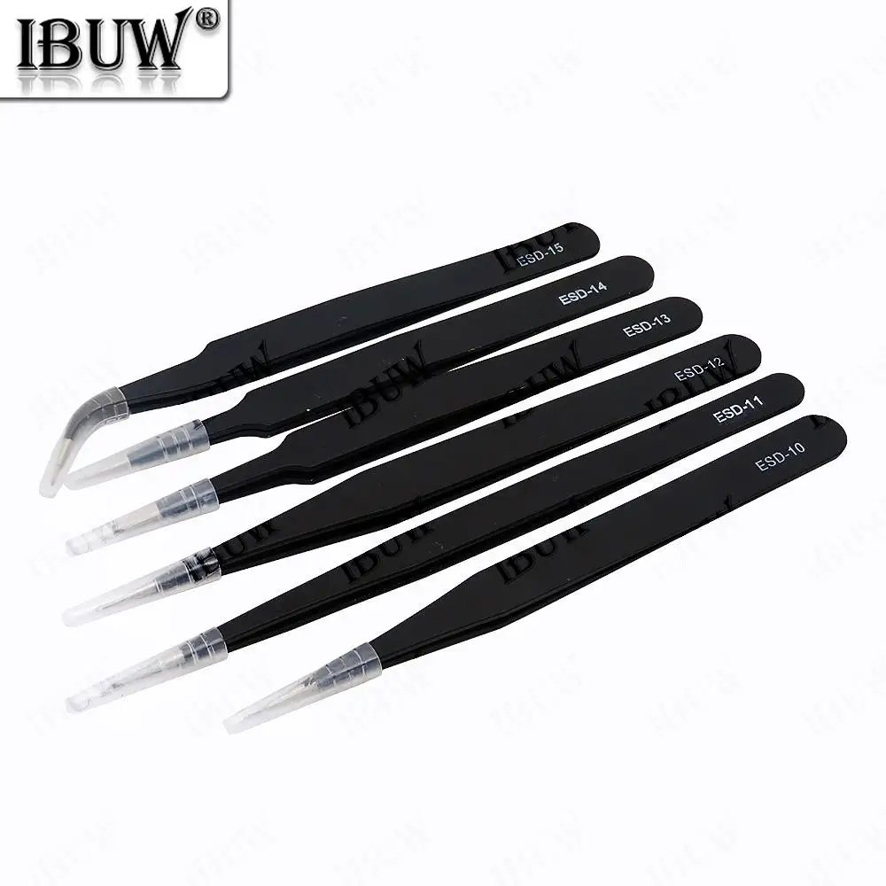 6PCS Tweezers Set E…