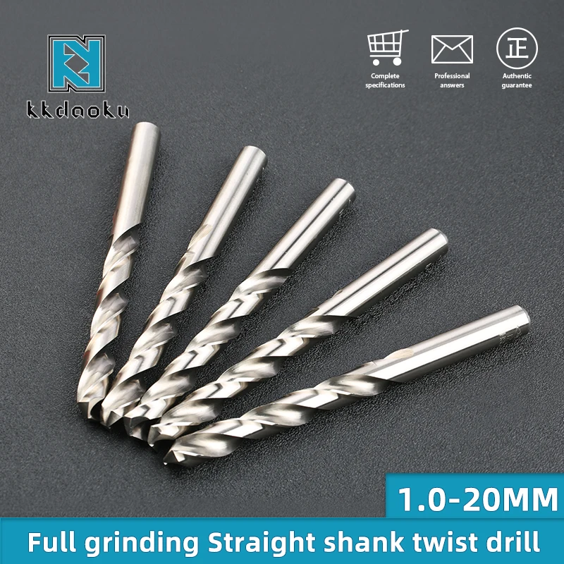 

High Speed Steel 10pc Natural Color Small Twist Drill 1-3mm White Straight Shank Drill Bit Electric Drill DIY Woodwork Tool Set