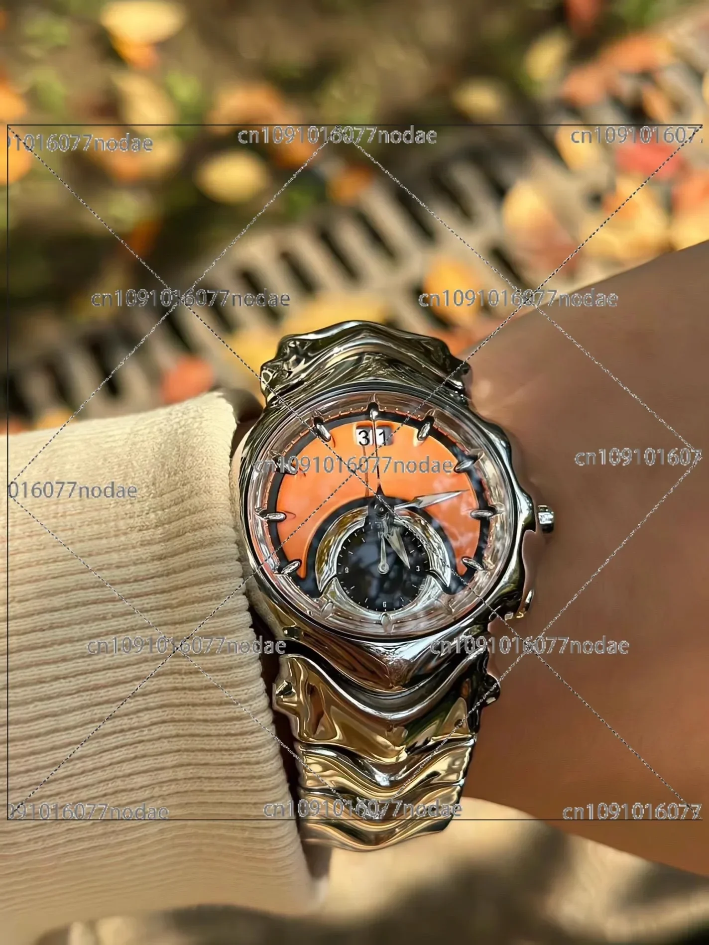 Special-shaped Retro Watches for Men and Women Fashion Trend High-end Ins Niche Design