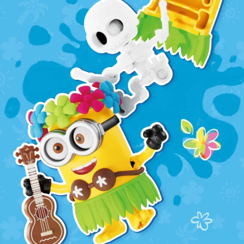 BLOKEES Minions Building Blocks Cute Cool Edition Phase 2 Stuart Dave Kevin Assembles Model Desktop Decoration Toy Gift view 6