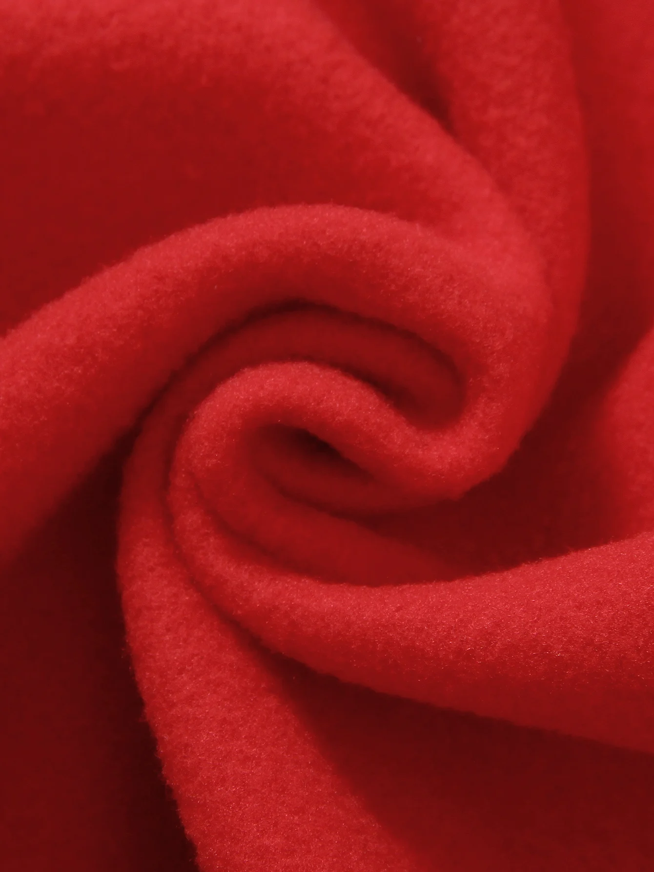 Giacca da baseball con cappuccio rossa con motivo stampato pupazzo di neve per bambini casual e alla moda autunno e inverno