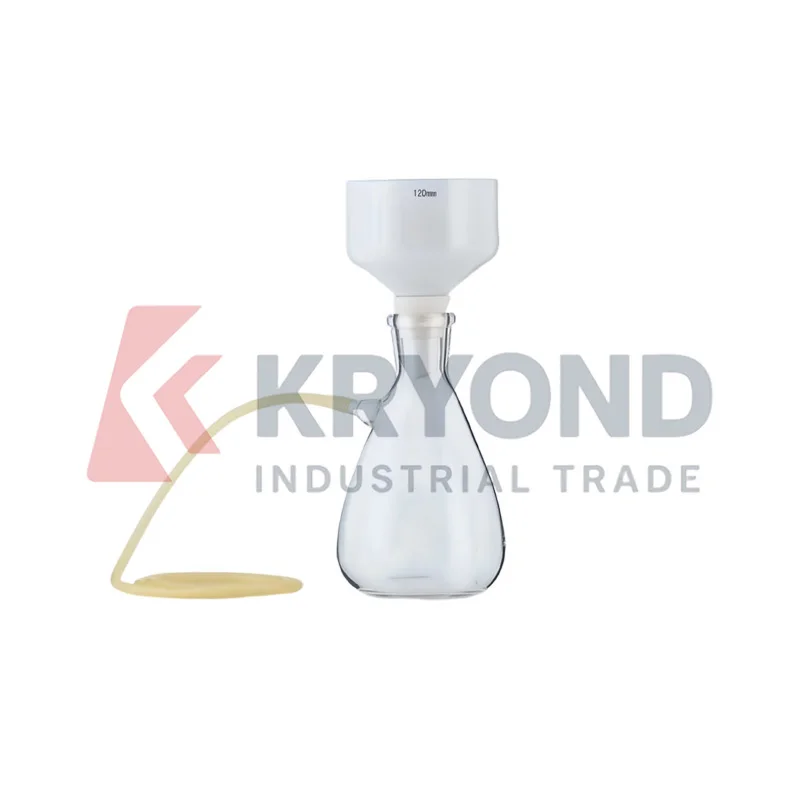 Laboratory Vacuum Filter Bottle Set 125ml 250ml 500ml 1000ml Glass Filtration System Vacuum Equipment Research Use Series Models